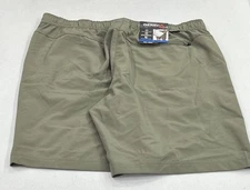 Gerry Men’s Pull-On Trail Shorts, Green, Size L