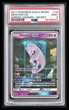 Mewtwo Gx 78/73 Secret Pokemon Shining Legends PSA 9 on eBay