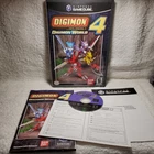 Digimon World 4(Nintendo GameCube,  w/Manual & Registration Card Tested RARE