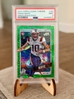 2024 Topps Cosmic Chrome Drake Maye Green Space Dust 41/75 #162