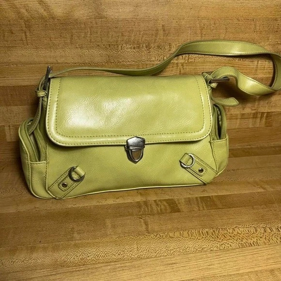 Grunge Leather Shoulder Bag Vintage Bags, Handbags & Cases for