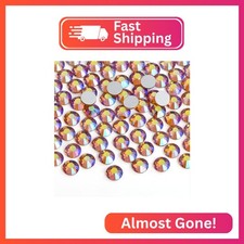 Jollin Glue Fix Crystal Flatback Rhinestones Glass Diamantes Gems for Nail Art C