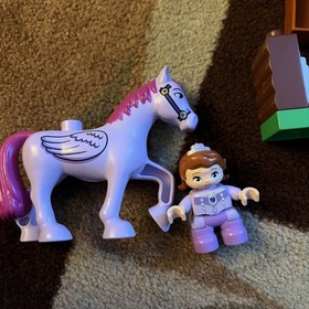 LEGO Duplo Retired Disney Sofia The First Royal Stable Set No Box Preowned 