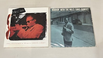 WORKIN' WITH THE MILES DAVIS QUINTET, RARE First Press LP 1959 + CD Box Set