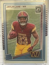 2025 Donruss Optic #249 Jaylin Lane Rookie Washington Commanders RC