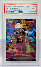 2020 Select ICE PRIZM REFRACTOR - ENO BENJAMIN Rookie RC Card /15 PSA 9 MINT. rookie card picture