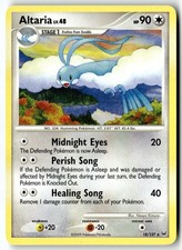 Pokemon Card Altaria LP Platinum Rare 18/127