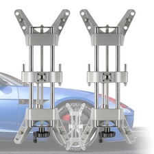 2pcs Wheel Alignment Rack Rim Clamp Mount 11 To 25 Rim High Precision