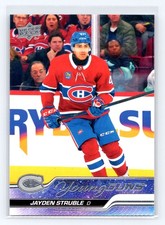 2023-24 Upper Deck #725 Jayden Struble RC