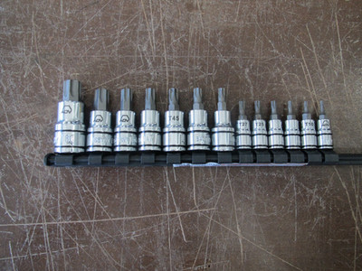 Matco 13 Piece ADV TORX Bit Socket Set T8-T60 - SABTX14VA