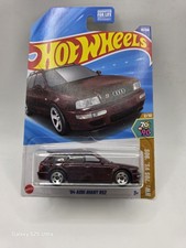 Hot Wheels HW 70s vs 90s Audi Avant RS2 1:64 Maroon Diecast Car 1994