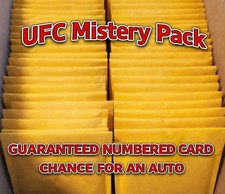 UFC MISTERY PACK - GUARANTEED NUMBERED CARD + CHANCE FOR AN AUTO | READ BELOW ??