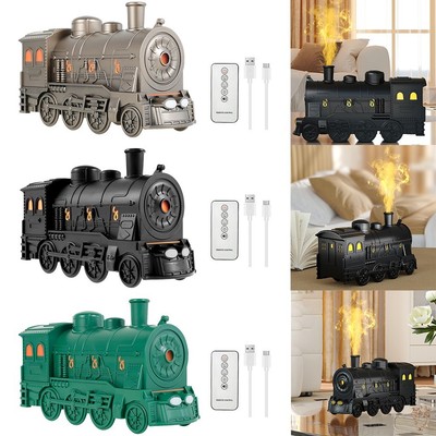 Vintage Train Style Ätherisches Öl Diffuser 300ml für Entspannung und Wellnes