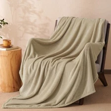 PHF Ultra Soft Fleece Throw Blanket, No Shed No Pilling Luxury Plush Cozy 300GSM