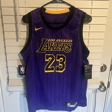 Nike LeBron James Los Angeles Lakers Youth Swingman Jersey Size Large