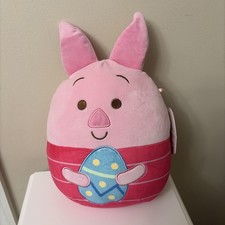 Squishmallows Winnie The Pooh Piglet Plush 10" Inch Easter Stuffed Animal Disney