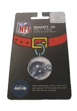 NWT Pets First Seattle Seahawks NFL Smart ID Pet Tag Navy MSRP$20