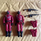 GI Joe Cobra Crimson Guard 1985 Lot Of 2