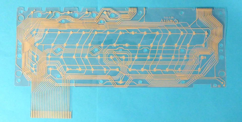ATARI XE Tastatur Membrane Tastaturfolie.NEU! Keyboard mylars. Rubber caps - Bild 2 von 2