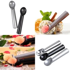 US 1pcs Antifreeze 7 Inch Ice Cream Scoop Spade Shaped Spoon Aluminum Nonstick