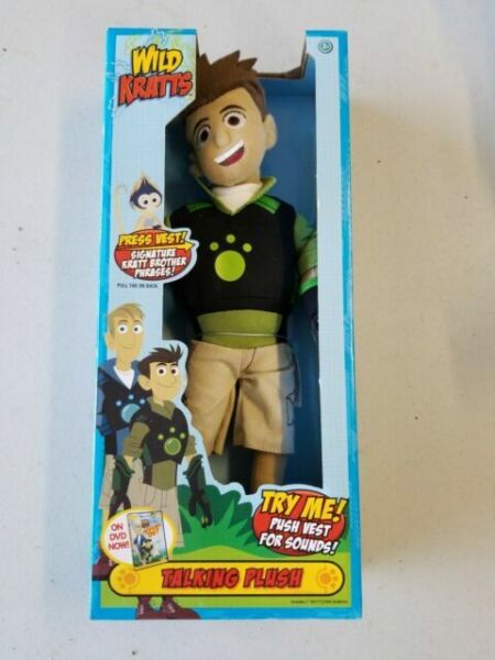 Wild Kratts Talking Plush Chris N2 for sale online | eBay
