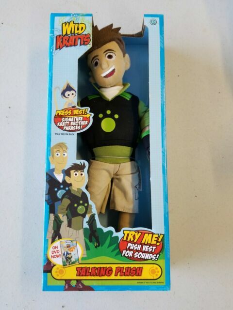 wild kratts plush toys
