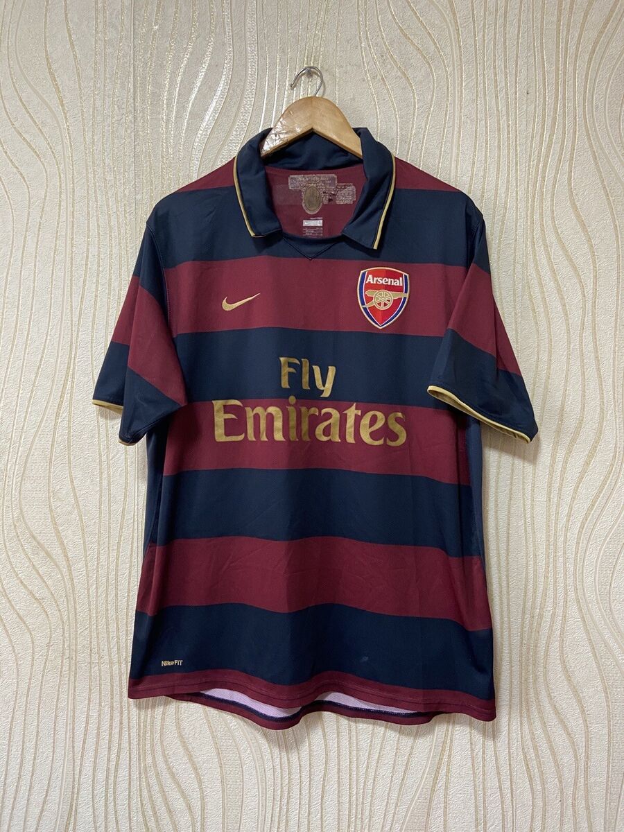 ARSENAL LONDON 2007 2008 THIRD FOOTBALL SHIRT SOCCER JERSEY ARSENAL LONDON 2007 2008 THIRD FOOTBALL SHIRT SOCCER JERSEY