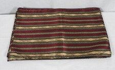 PIER ONE HOLIDAY STRIPED SET OF 9 PLACEMATS NEW WITH TAGS