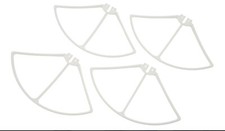 SPARE PARTS FOR Protocol Galileo Quadcopter Drone 4x Protecting Frame White 
