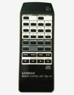 Luxman RDC-114 Multi-Disc CD Player Remote Control DC-114 FAST$4SHIPPING!!!!!!!