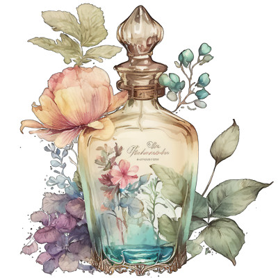 Autoaufkleber Sticker Vintage Perfume Aufkleber