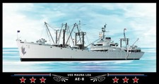 Navy Emporium USS Mauna Loa AE-8 Art Print