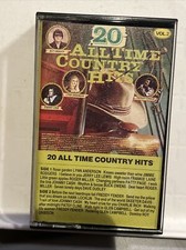 20 all-time country hits cassette Tape volume 2