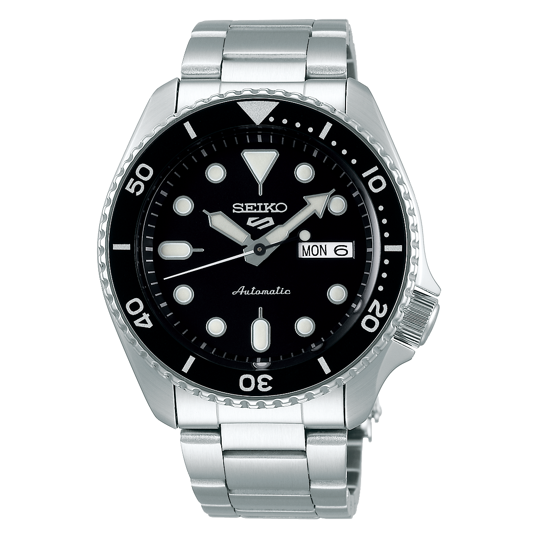 Seiko Sports Men's Black Watch SRPD55 for sale online