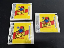 1981 Topps Football Wrappers