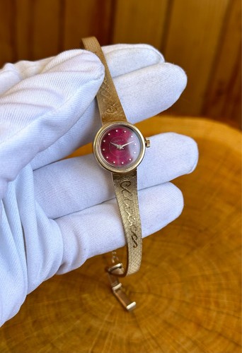 Orologio da polso donna CHAIKA scala sovietica tessitura URSS -SERVITO- - Foto 6 di 10