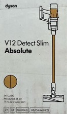 Dyson V12 Detect Slim Absolute Cordless Vacuum with TRUE HEPA Filter New 