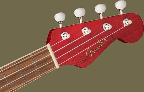 Fender Avalon Cherry Tenor Ukulele - Picture 5 of 6