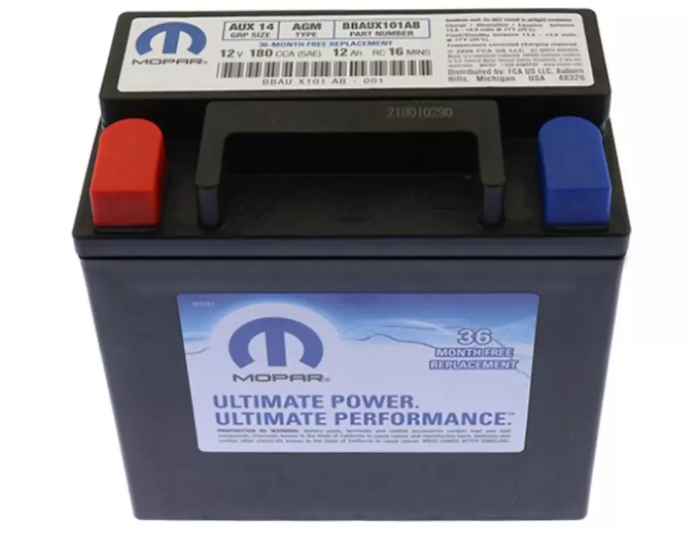New Genuine Mopar Vehicle Battery Storage 2016 2024 OE