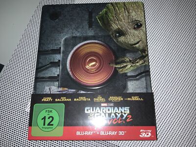 Guardians of the Galaxy Vol. 2 - Marvel, limited Steelbook (2D+3D Blu-ray) #