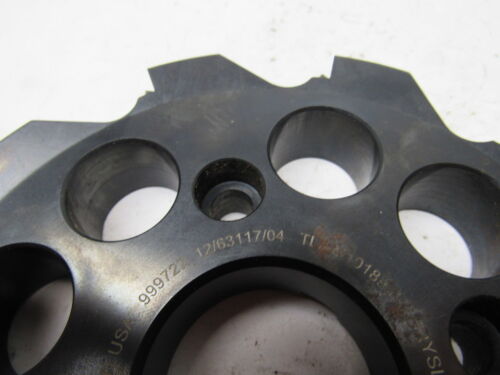 Valenite/Modco Indexable Carbide Horizontal Single Shell Mill 6" OD 1-3/4 Bore - Picture 3 of 11