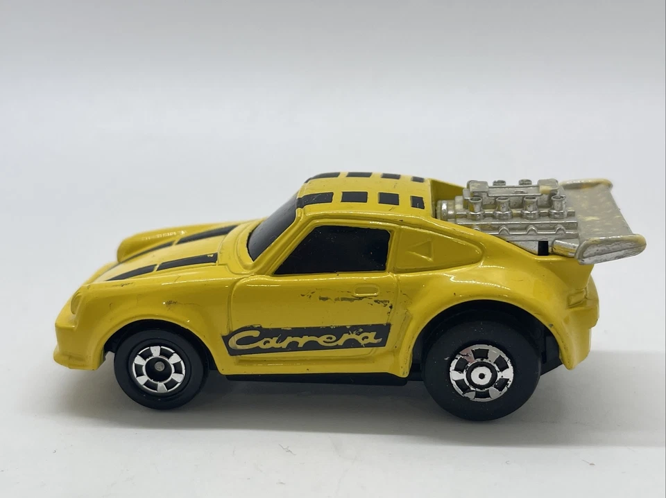 Tomica Dash 1977 Porsche Turbo Racing Yellow Tomy Carrera Japan 113622 - Image 2 of 4