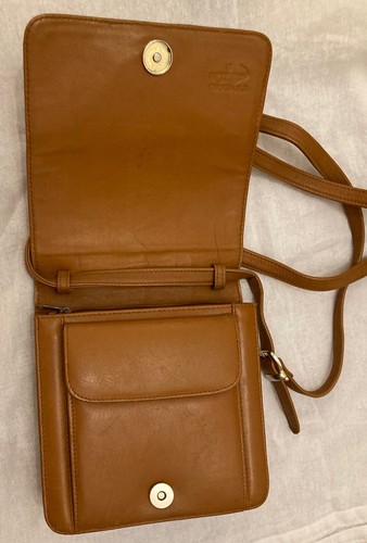 Camel Real Crocodile Leather Shoulder Bag - Picture 18 of 19