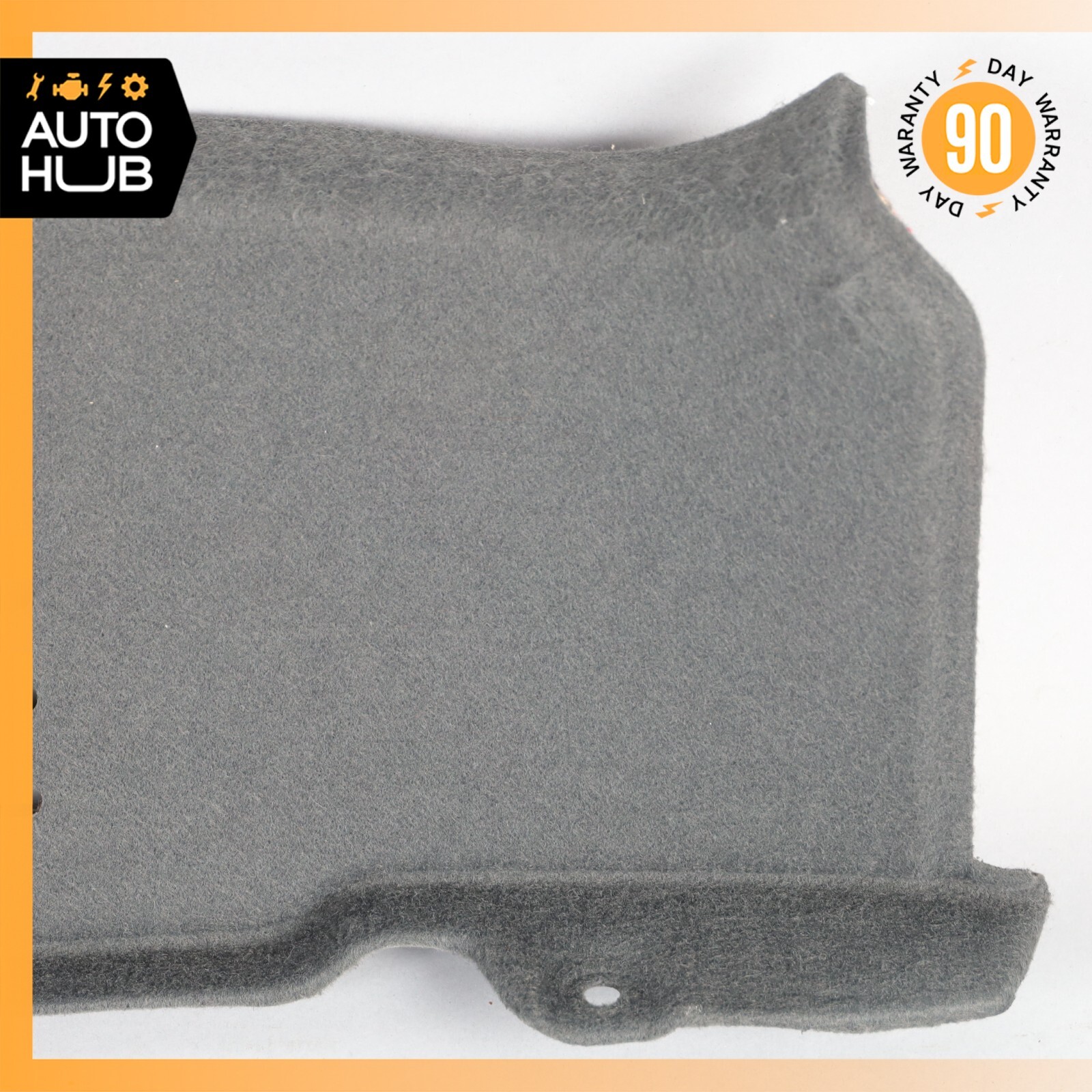 08-19 Maserati GranTurismo M145 Rear Trunk Lid Carpet Upper Cover Trim Panel OEM