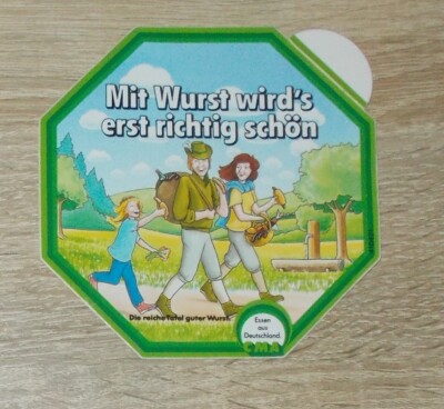 Old sticker | Sticker with sausage it gets really nice - hiking CMA