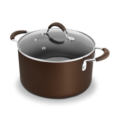 Nutrichef Dutch Oven Pot with Lid- 5 Quart Works w/ Models:NCCW14SBR & NCCW20SBR