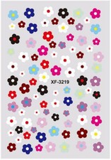 Daisy Flowers Nail Stickers Sunflower Flower leaf Avocado Extra-Thin Nail Decals