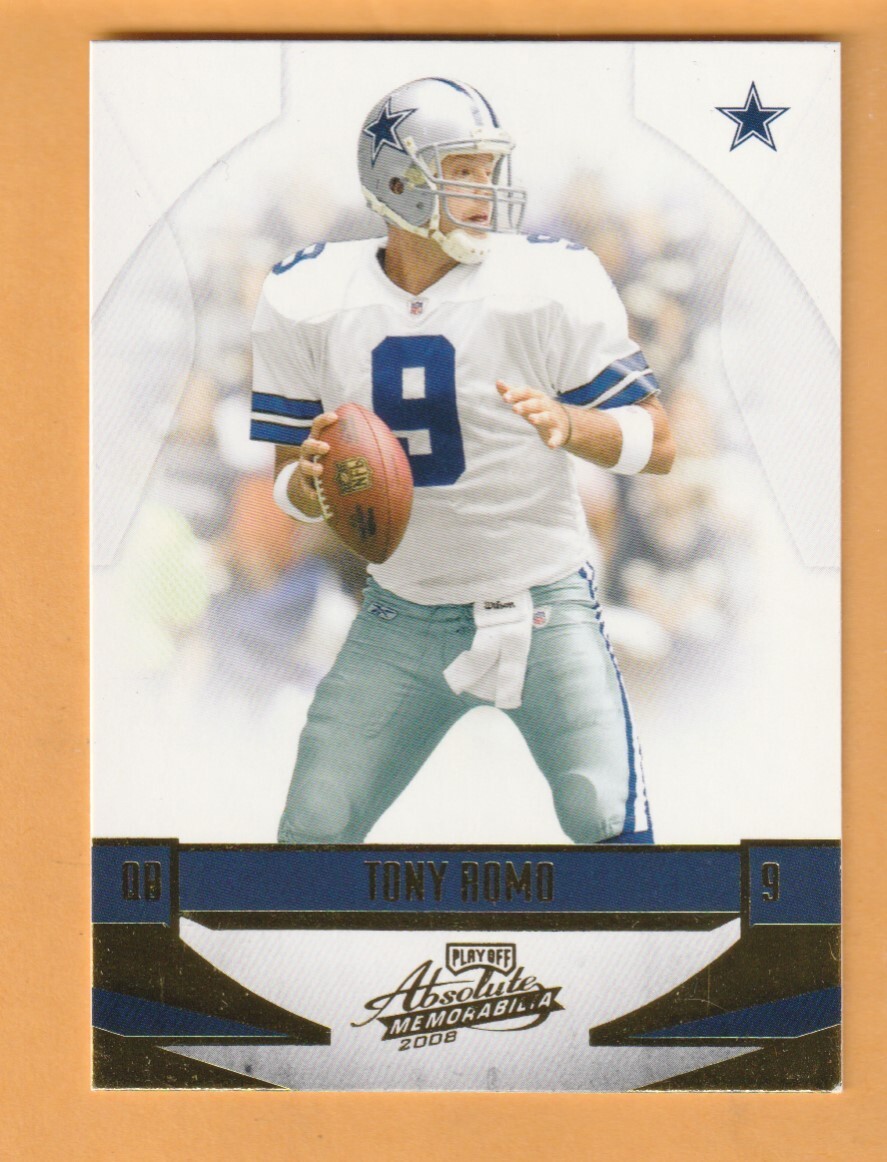 Tony Romo Dallas Cowboys 2008 Absolute Memorabilia #39 Eastern Illinois