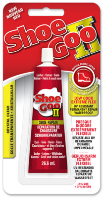 SHOE GOO II Clear 26,6ml / Schuhkleber Skateboard ''Geruchsarme, Neue Formel''