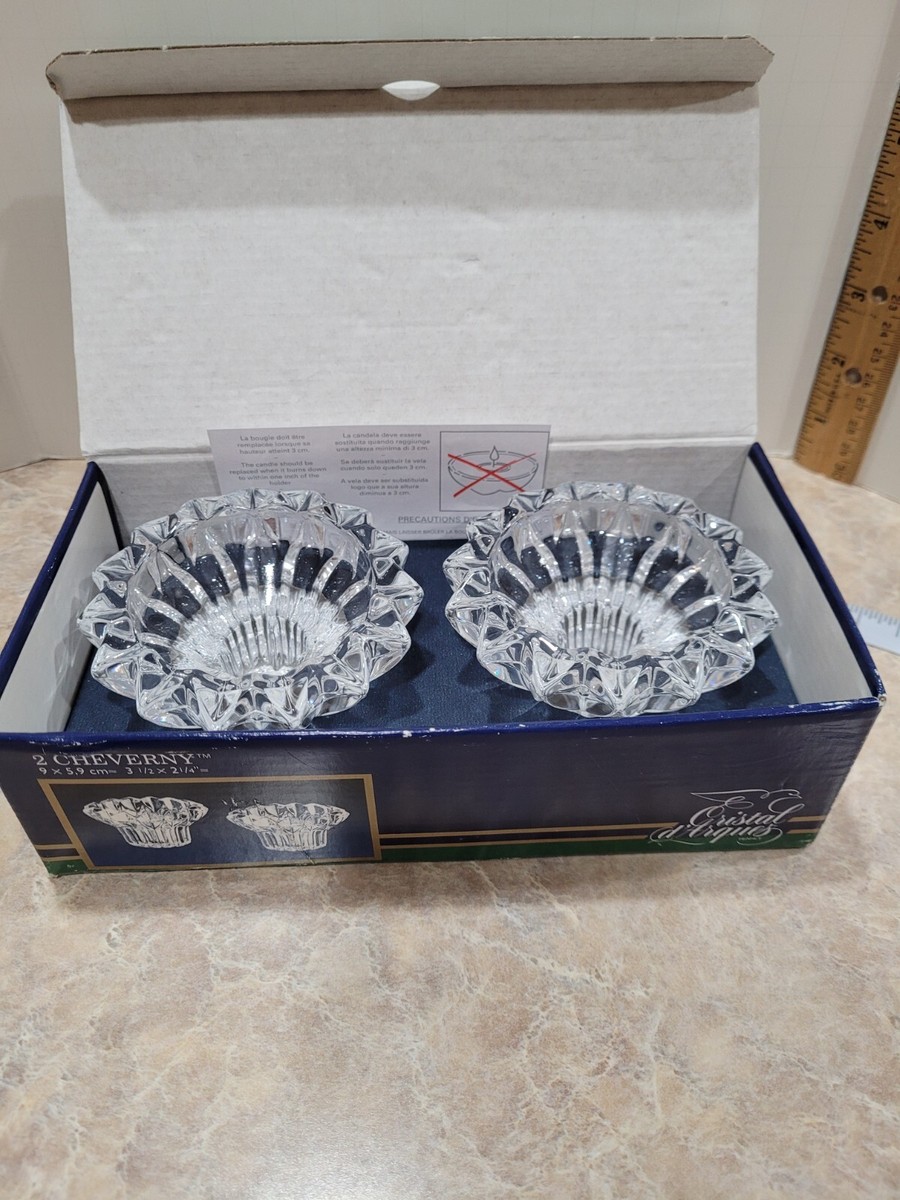 クリスタルダルクCRISTAL DARQUESキャンドルホルダー　2個セット imgrc0062803902.jpg